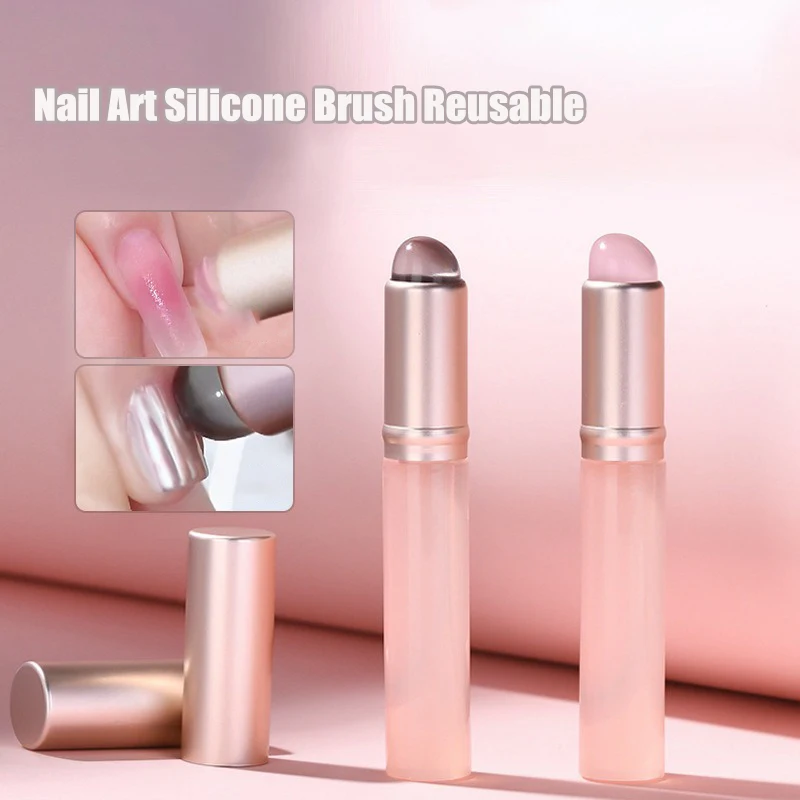 Contour Palette Stick - 1Pcs Nail Art Silicone Applicator Stick