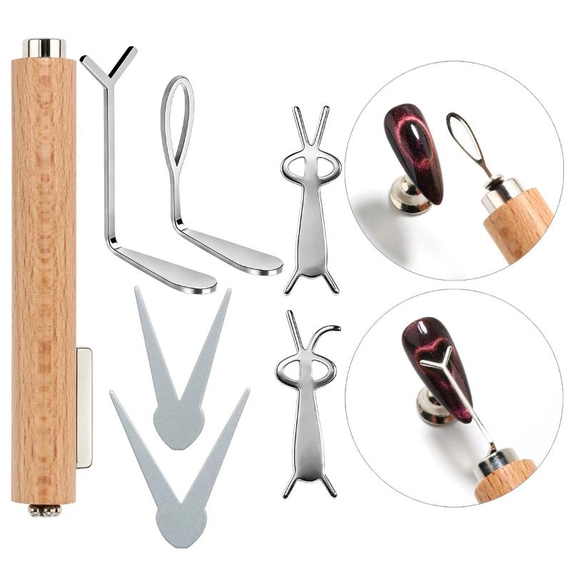 7Pcs Nail Art Magnetic Stick C - Contour Palette Stick recension och pris