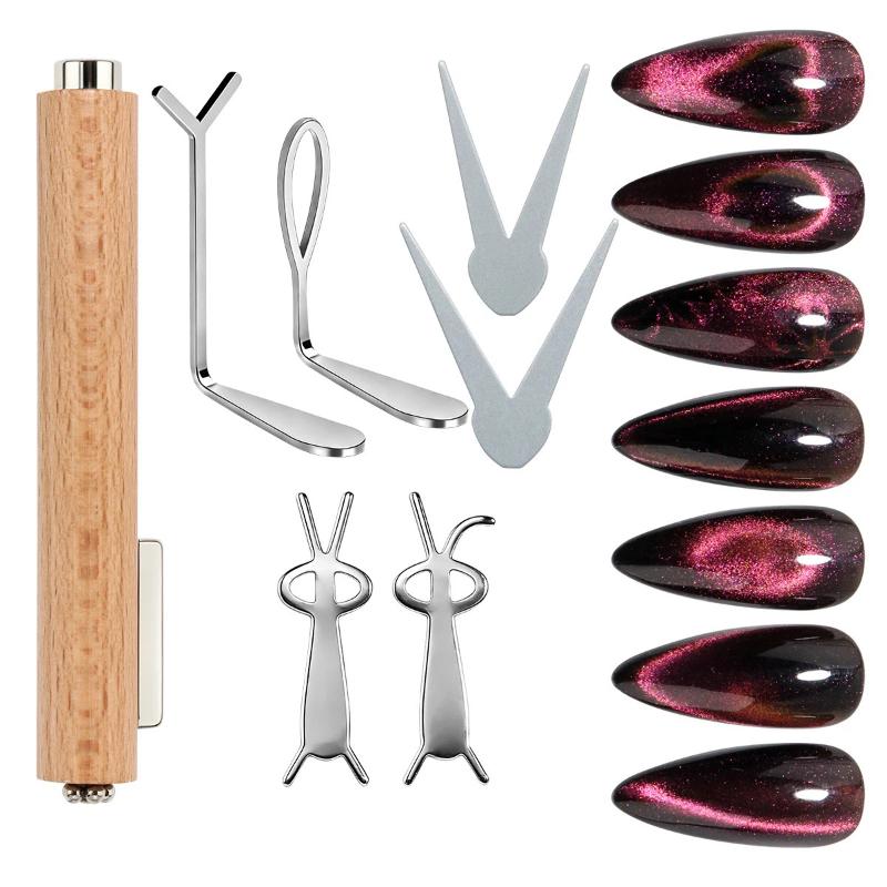 7Pcs Nail Art Magnetic Stick C - Contour Palette Stick recension och pris