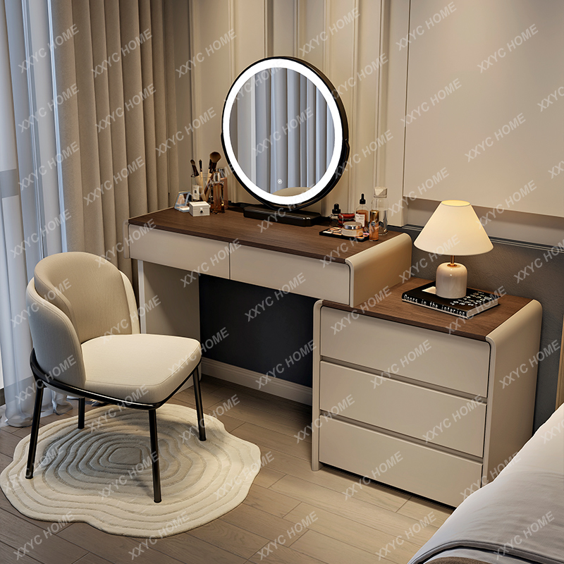 HHAesthetic Wooden Vanity Tabl - Beauty Makeup Vanity Set recension och pris