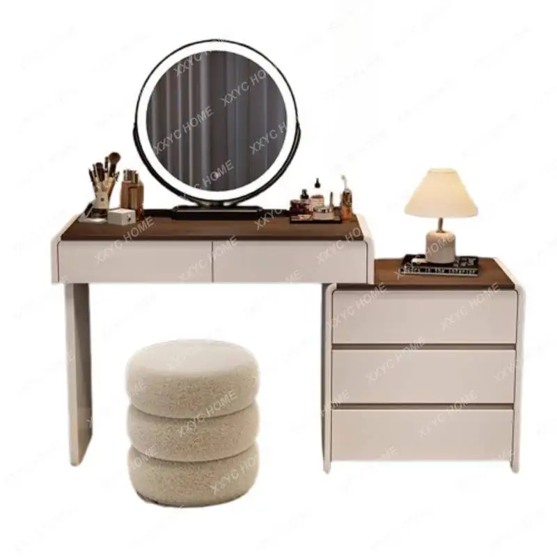 HHAesthetic Wooden Vanity Tabl - Beauty Makeup Vanity Set recension och pris