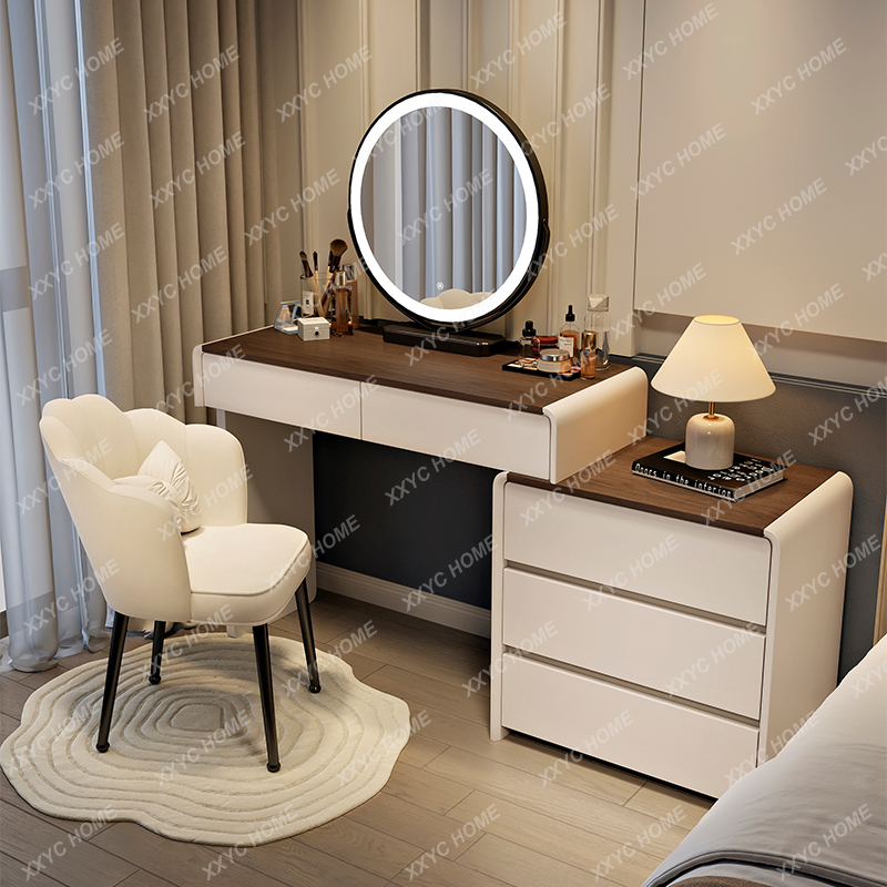 HHAesthetic Wooden Vanity Tabl - Beauty Makeup Vanity Set recension och pris