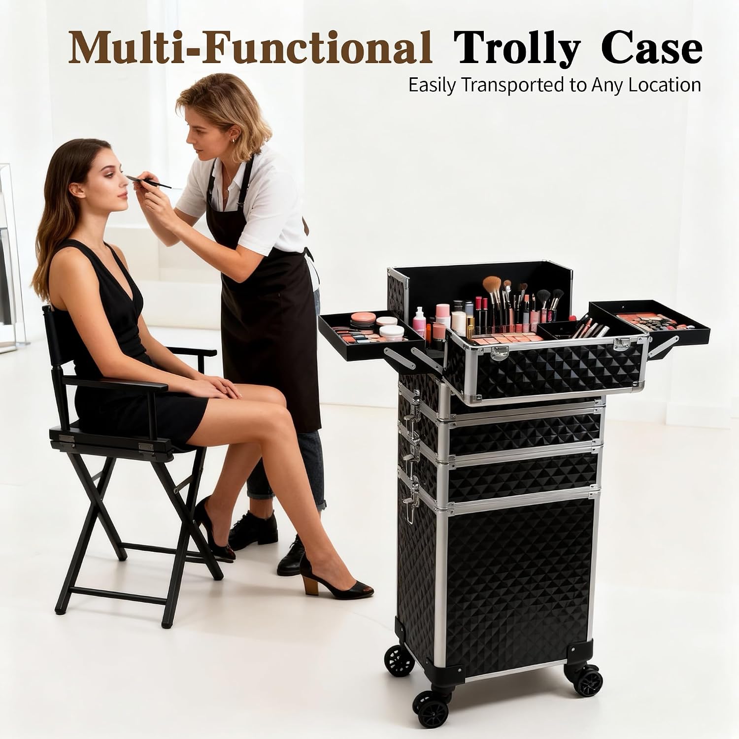 Rolling Makeup Train Case, Cos - Beauty & Makeup Katia Di Paola recension och pris
