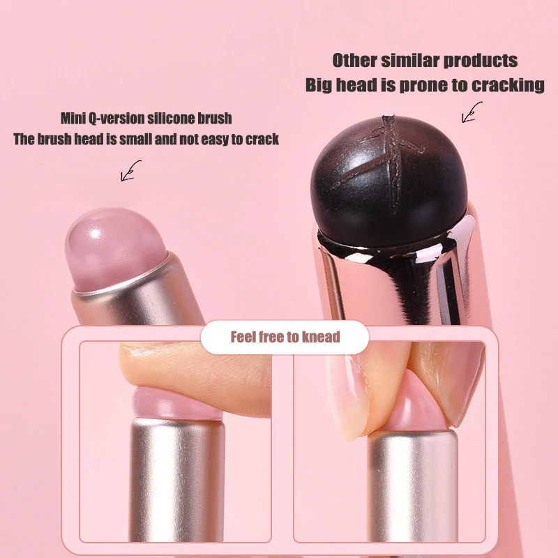 1Pcs Nail Art Silicone Applica - Contour Palette Stick recension och pris