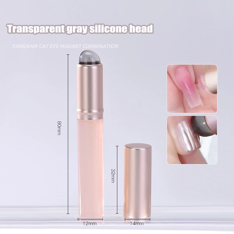 1Pcs Nail Art Silicone Applica - Contour Palette Stick recension och pris