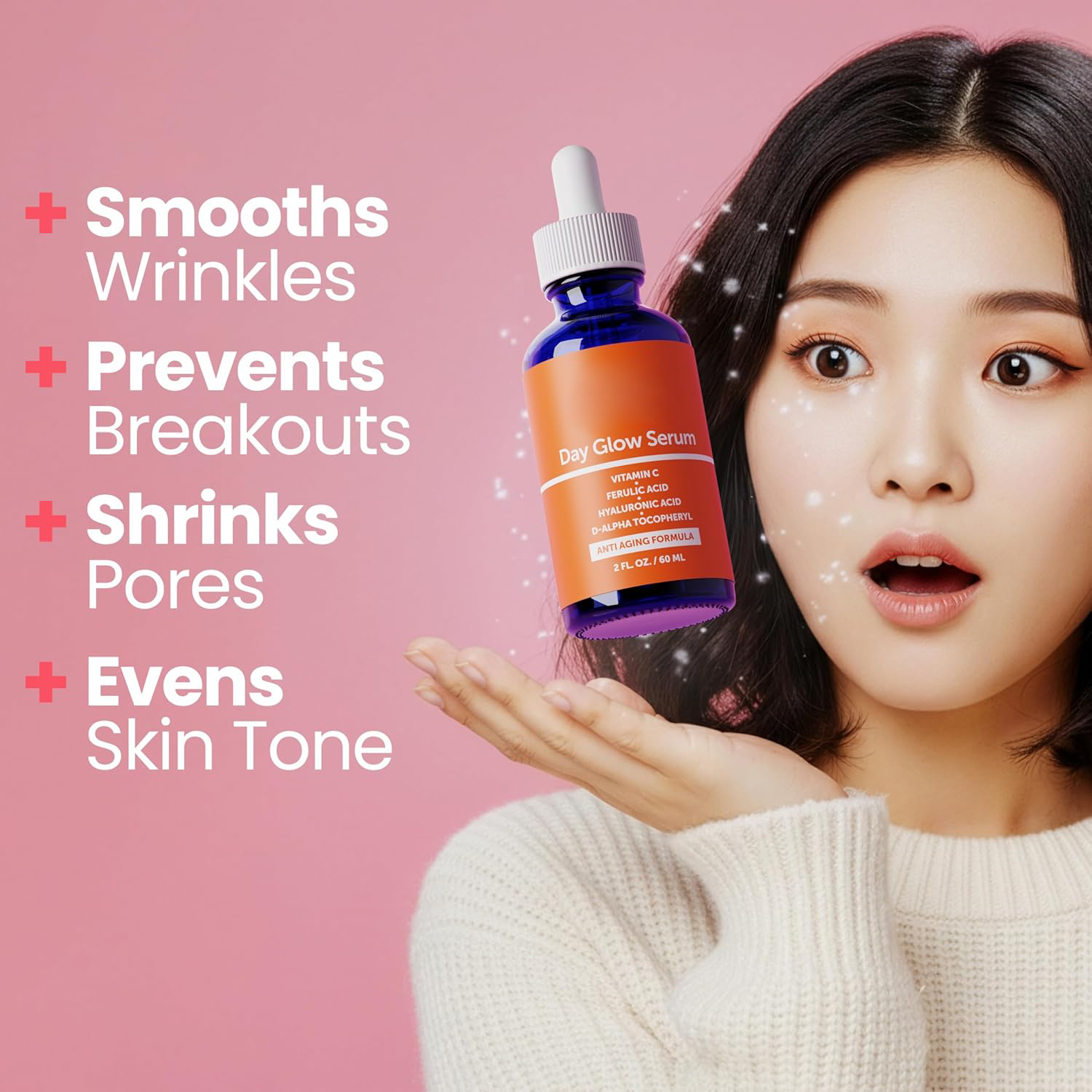 Korean Skin Care 20% Vitamin C - Beauty & Makeup Katia Di Paola recension och pris