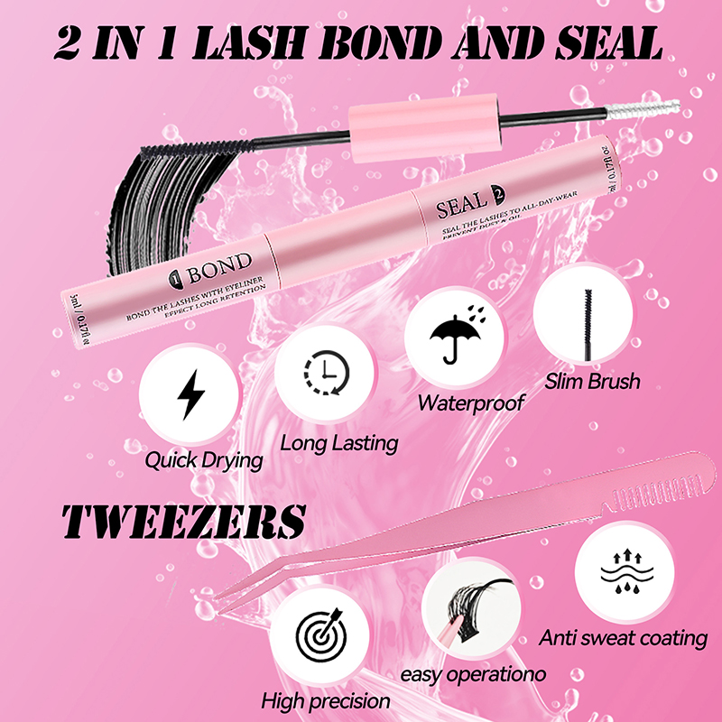 Double Ended Eyelash Bond And  - Waterproof Mascara Wand recension och pris