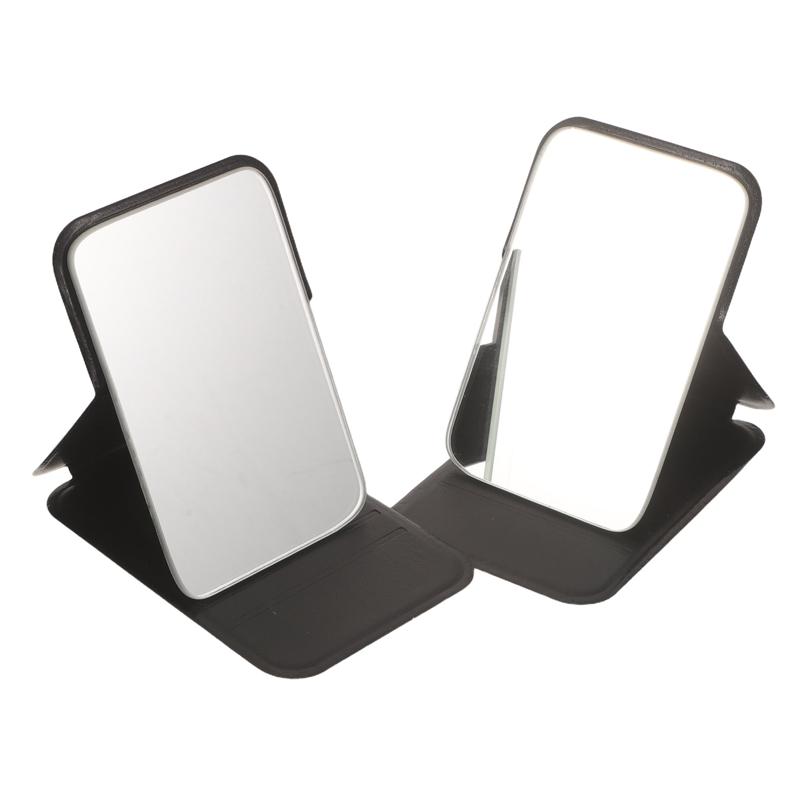 2Pcs Compact Makeup Mirror Com - Beauty Makeup Vanity Set recension och pris
