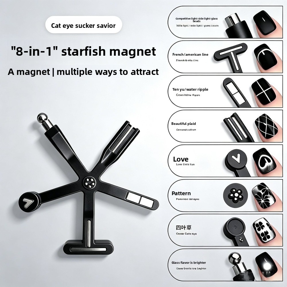 8 In 1 Starfish Cat Eye Magnet - Contour Palette Stick recension och pris