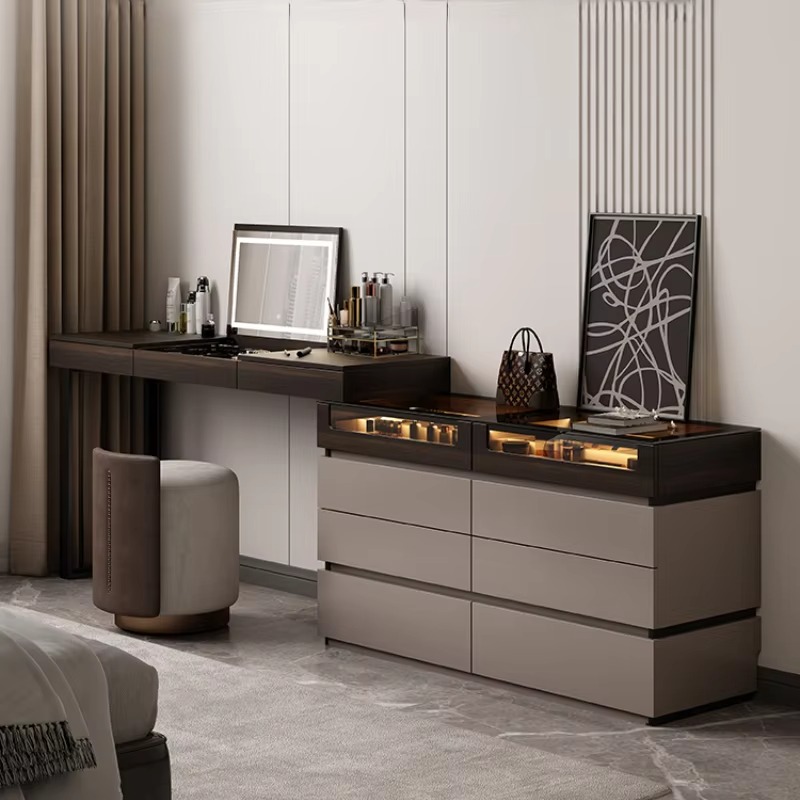 Women Organizer Luxury Dresser - Beauty Makeup Vanity Set recension och pris