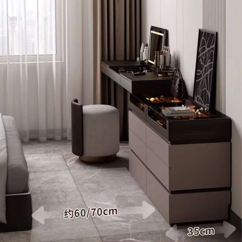 Women Organizer Luxury Dresser - Beauty Makeup Vanity Set recension och pris
