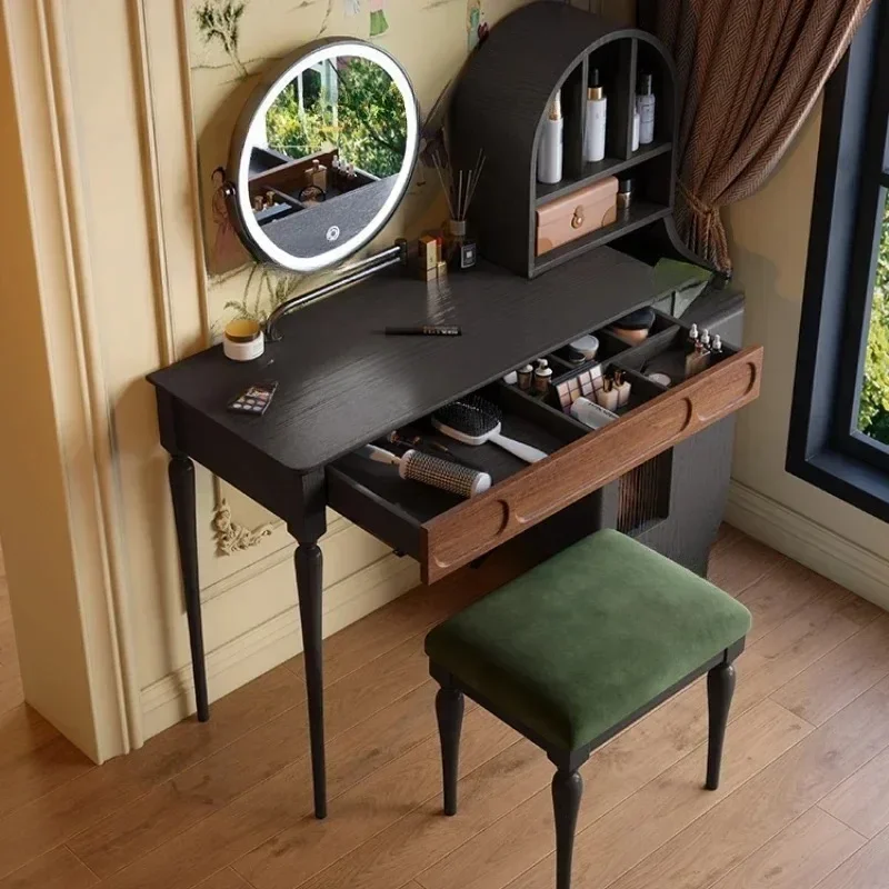 Organizer Black Vanity Table D - Beauty Makeup Vanity Set recension och pris