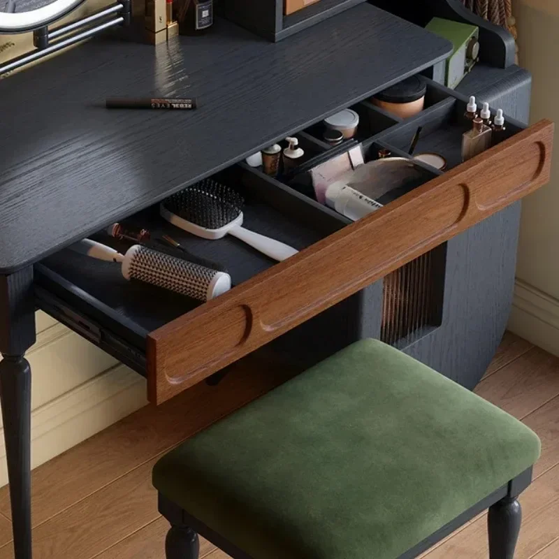 Organizer Black Vanity Table D - Beauty Makeup Vanity Set recension och pris