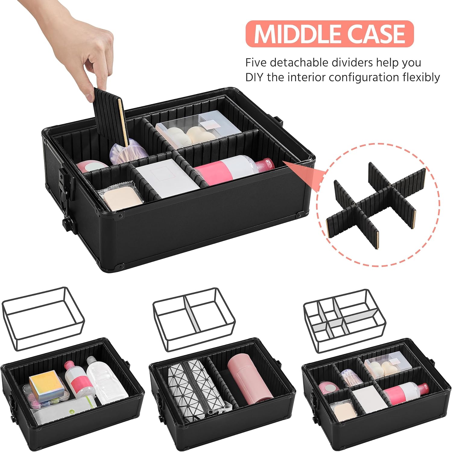 Rolling Makeup Train Case, Cos - Beauty & Makeup Katia Di Paola recension och pris