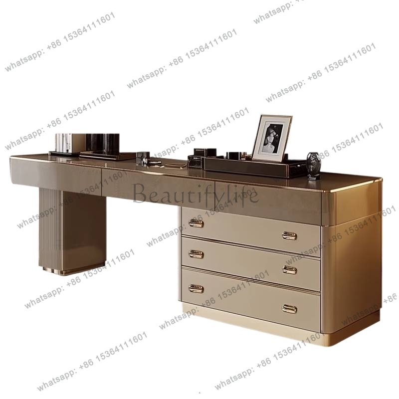 Full Set Wooden Vanity Table N - Beauty Makeup Vanity Set recension och pris